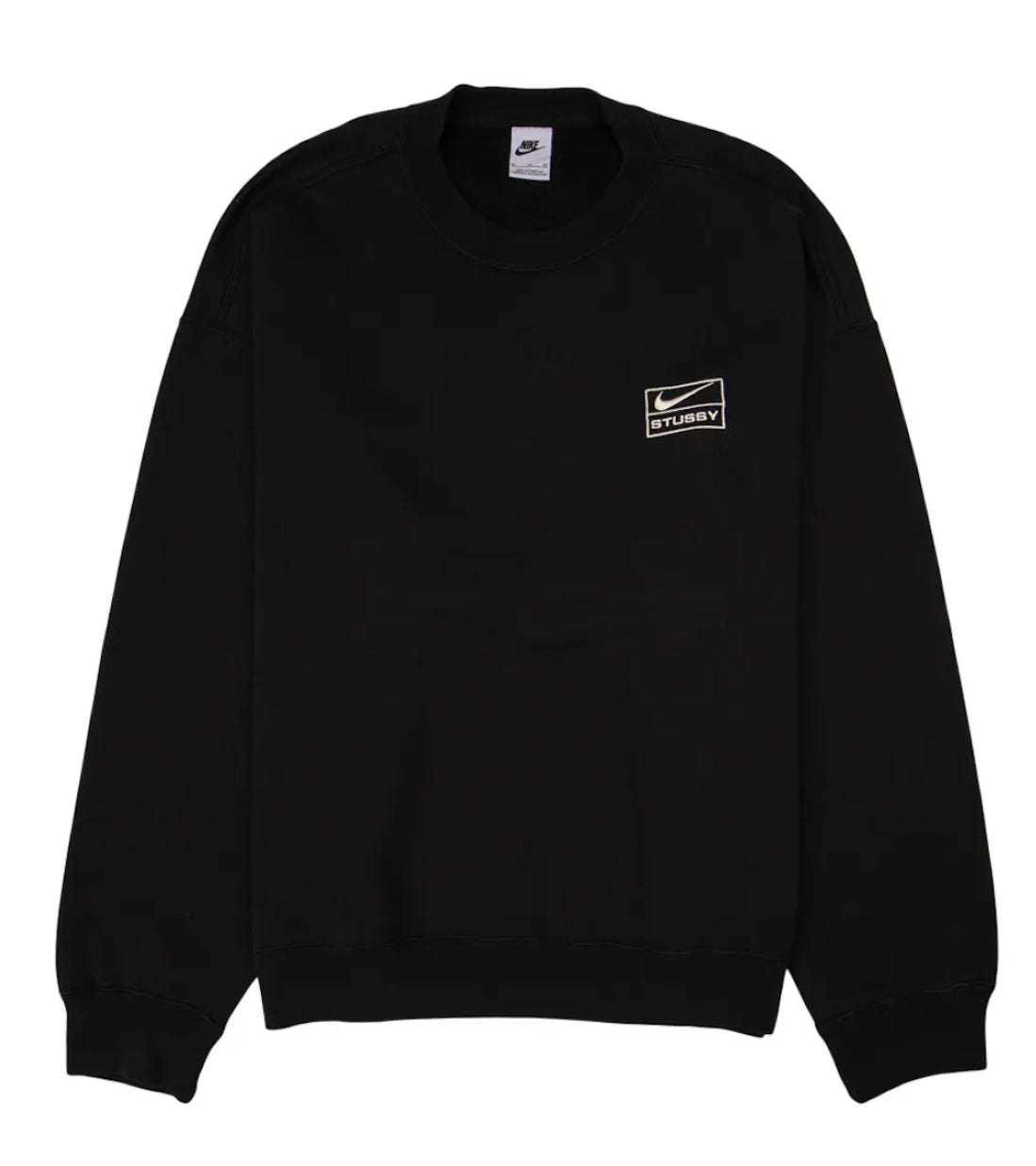 Nike X Stussy Fleece Sweatshirt Black