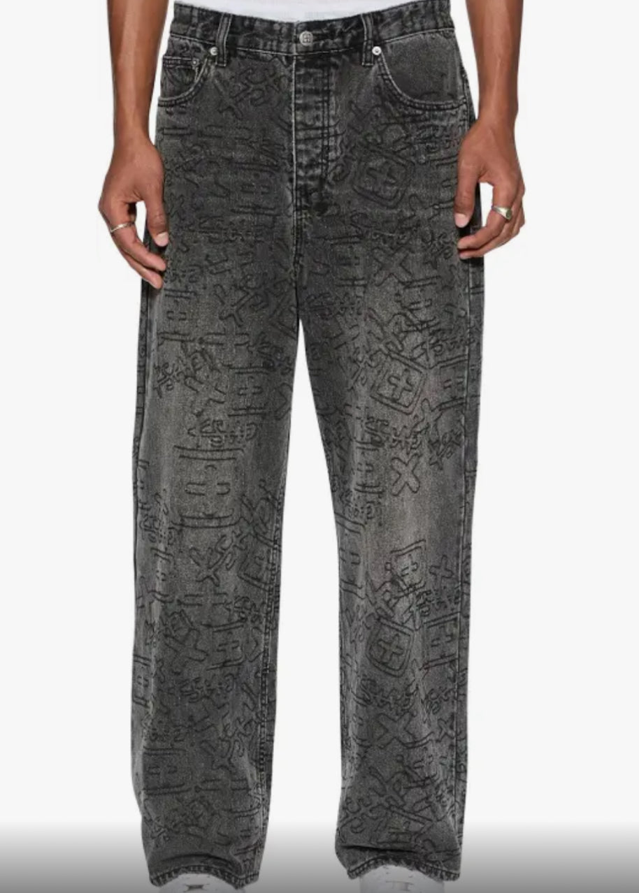 Ksubi Maxx Stencil Stitch Jean