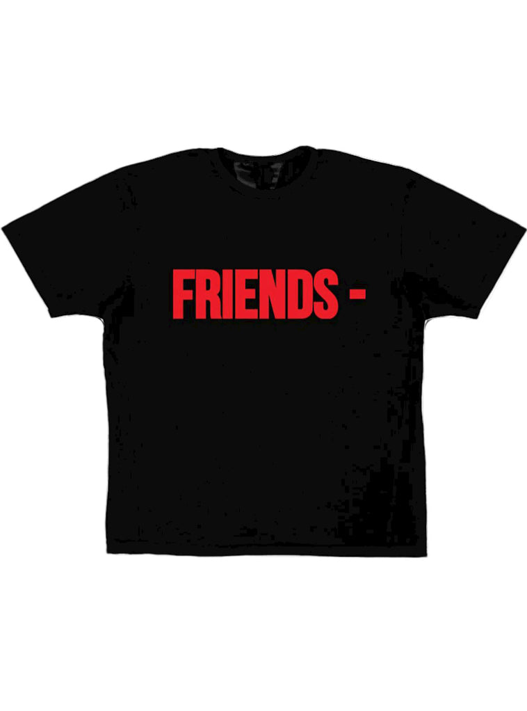 Vlone Friends Tee Black/Red