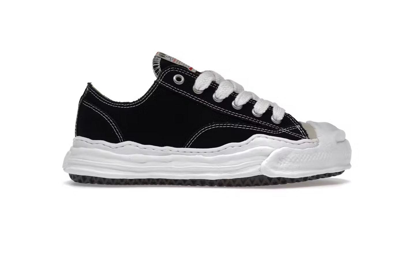 Maison Mihara Yasuhiro Hank OG Sole Canvas Low Black