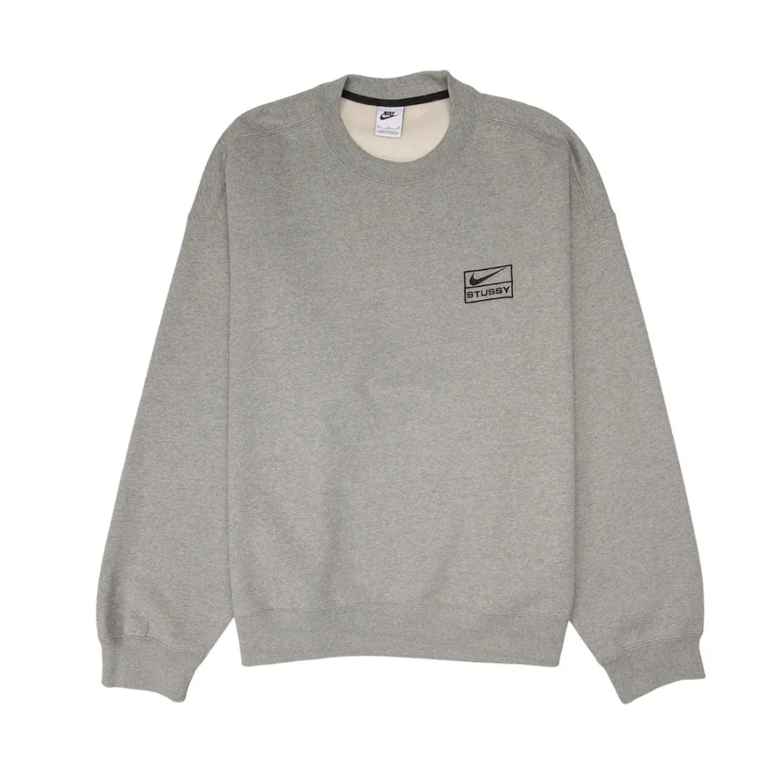 Nike x Stussy Fleece Sweatshirt Grey