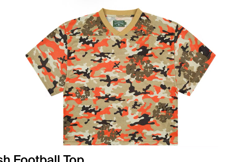 Denim Tears Wreath Camo Brown Mesh Jersey