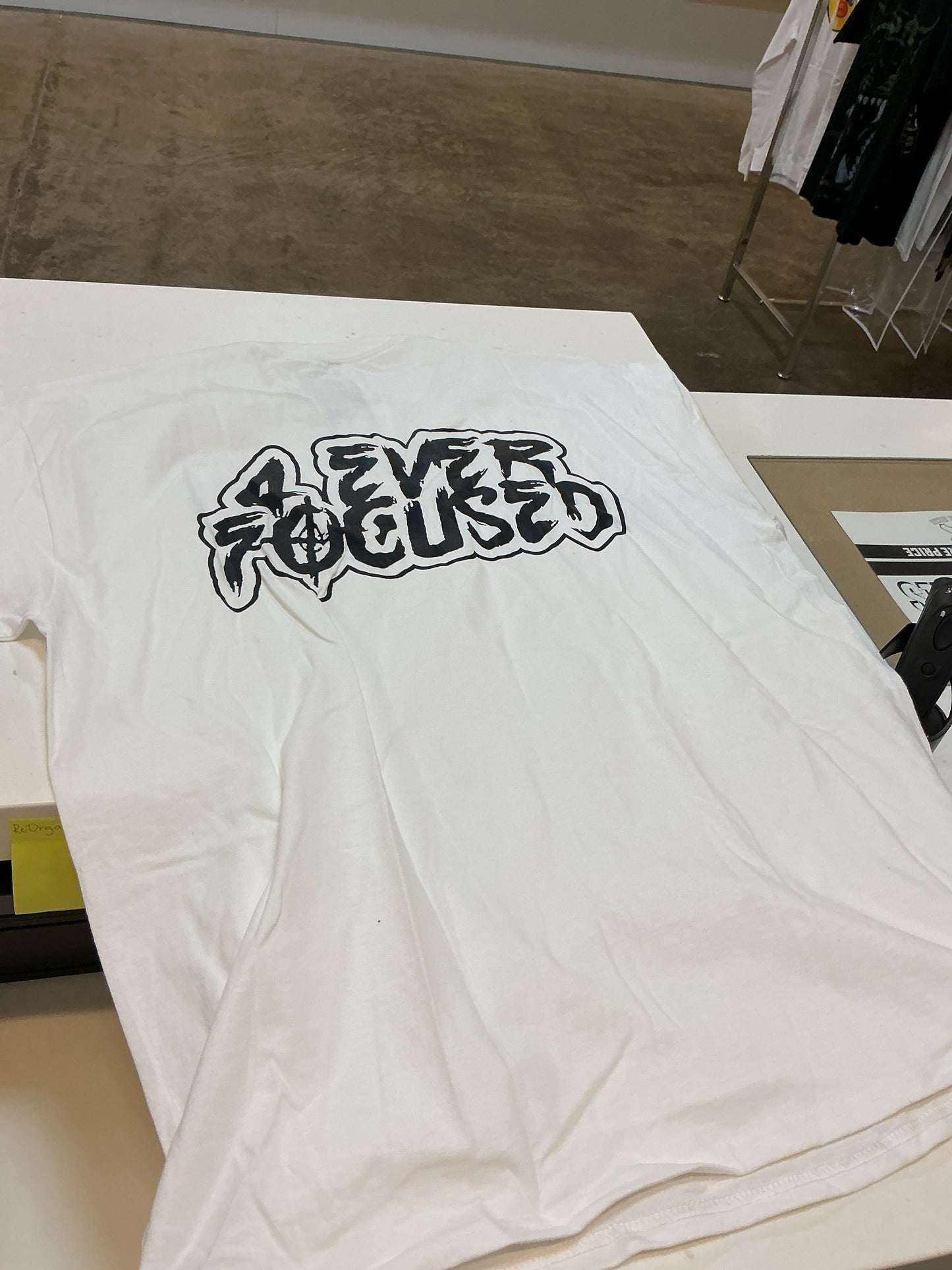 4EverFocused White Tee