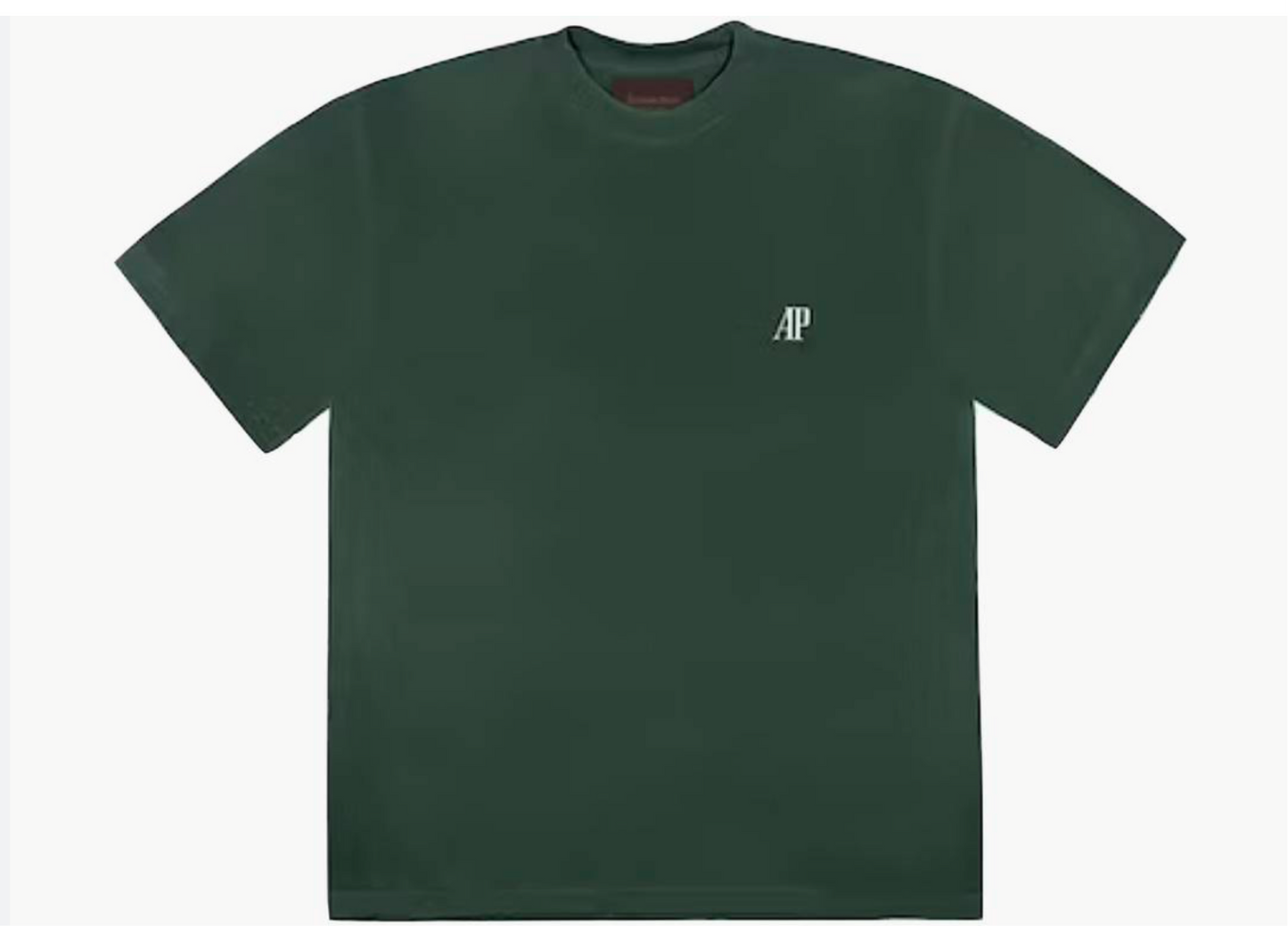 AP x Travis Scott Watch Face Tee Green
