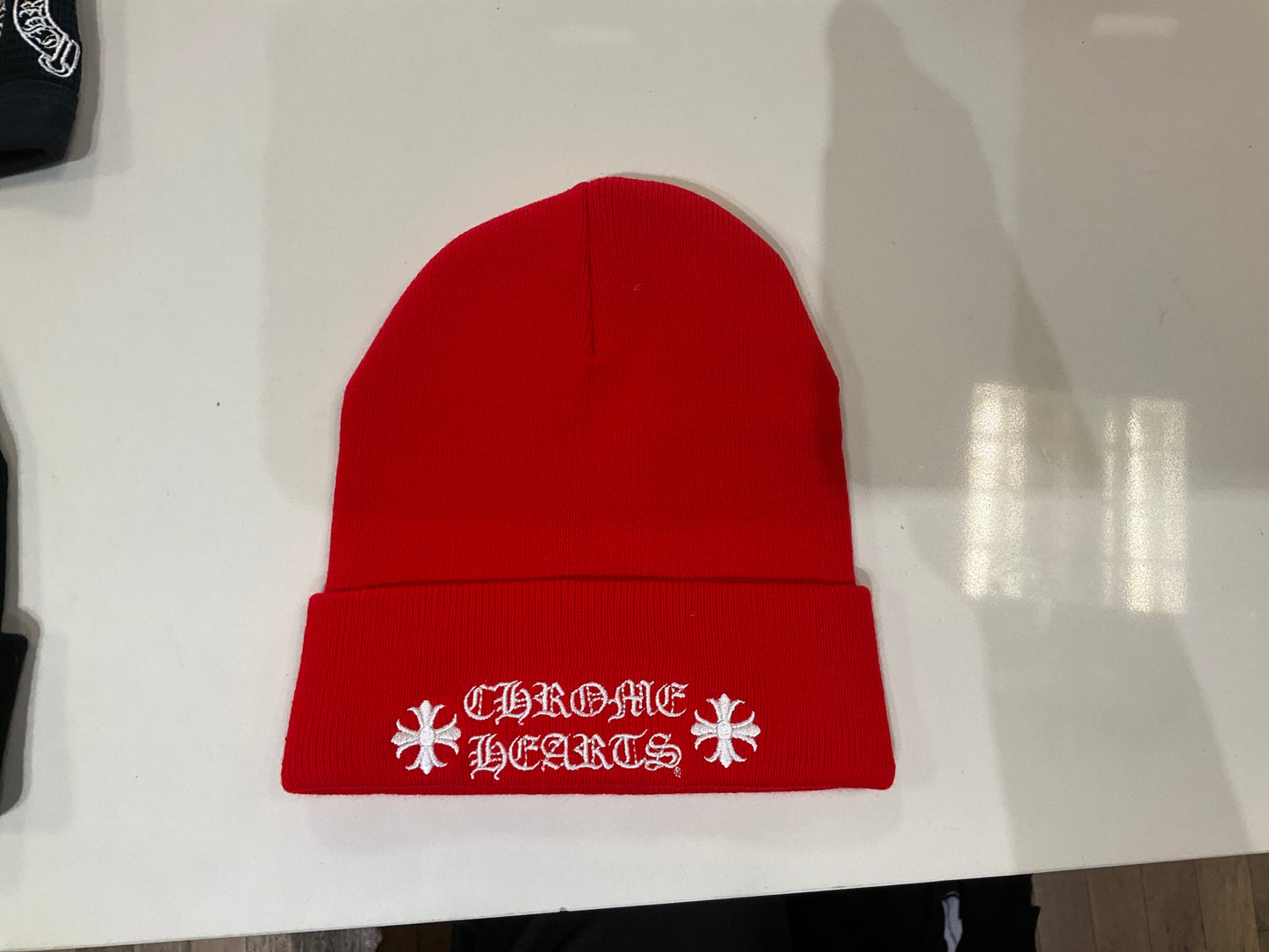 Chrome Heart Beanie Red