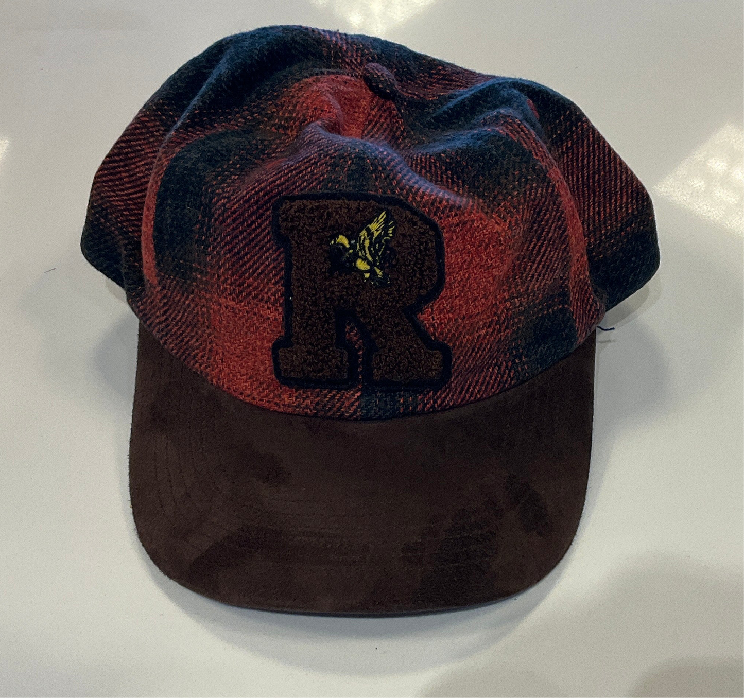 Rhude Flannel R Patch Hat