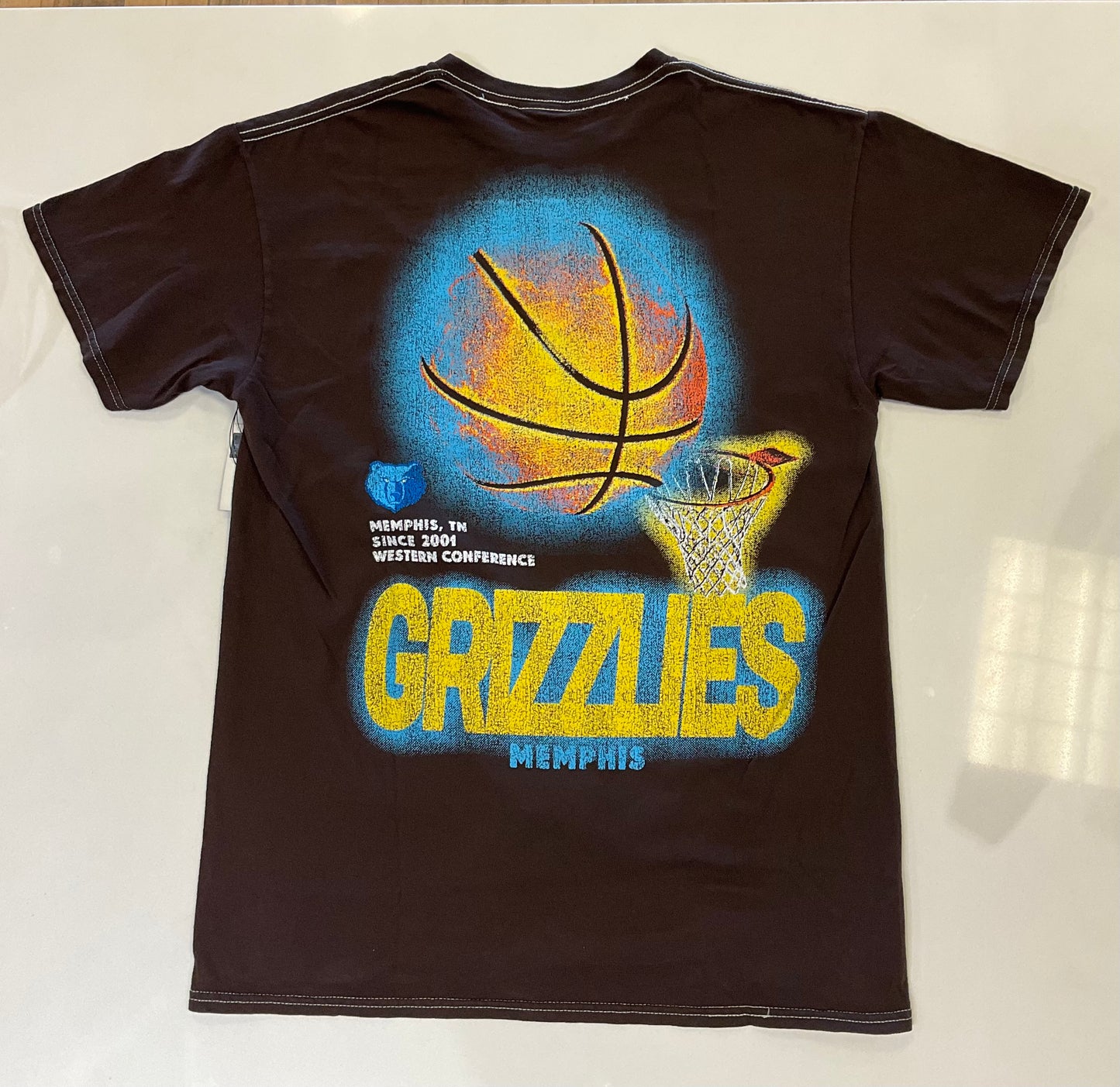 Memphis Grizzlies Brown Heat Check ‘47 Vintage Tubular Tee