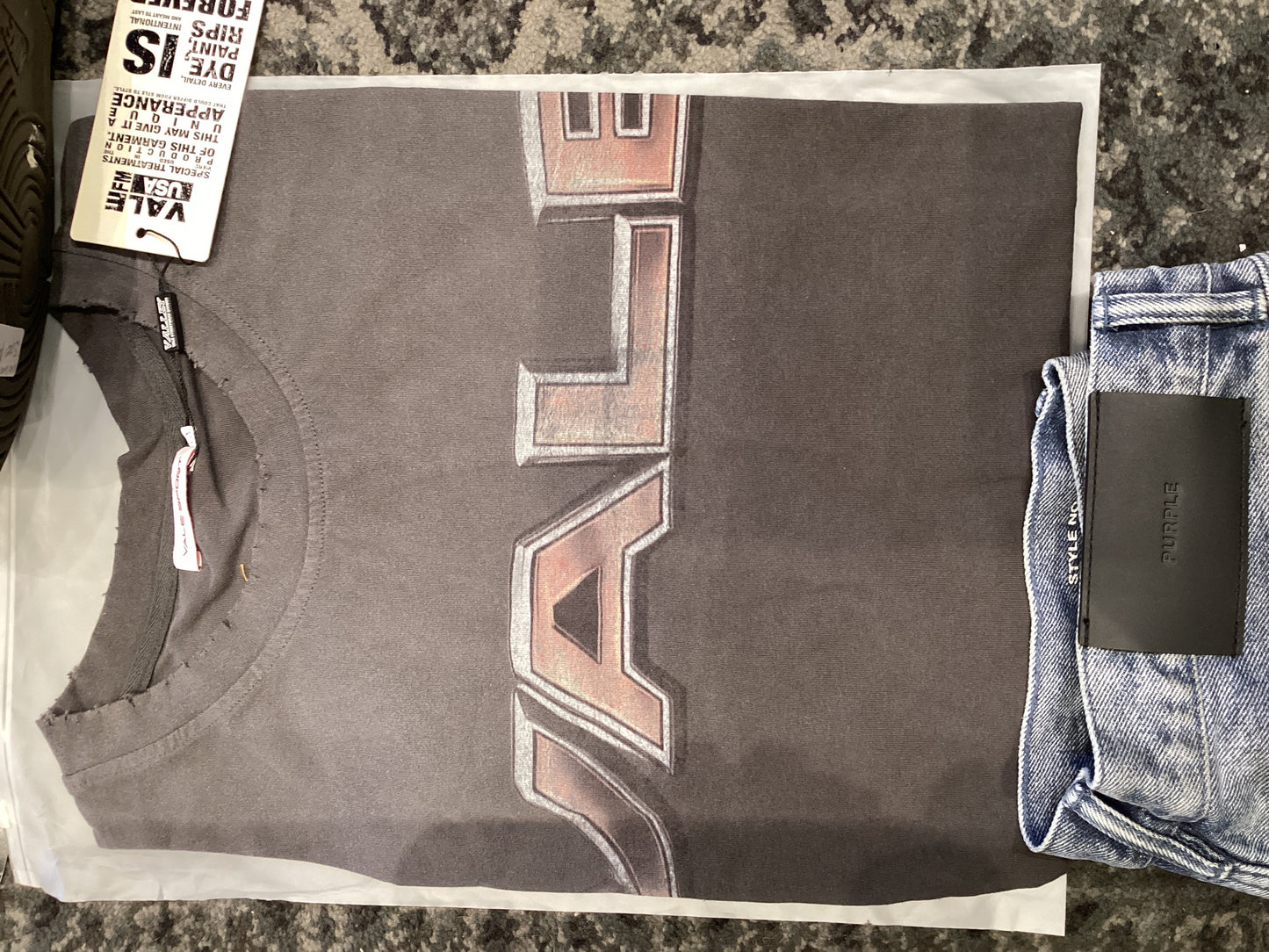 Vale sport tee grey