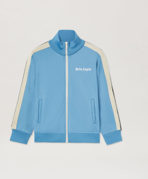 Palm Angels Track Light Blue Jacket