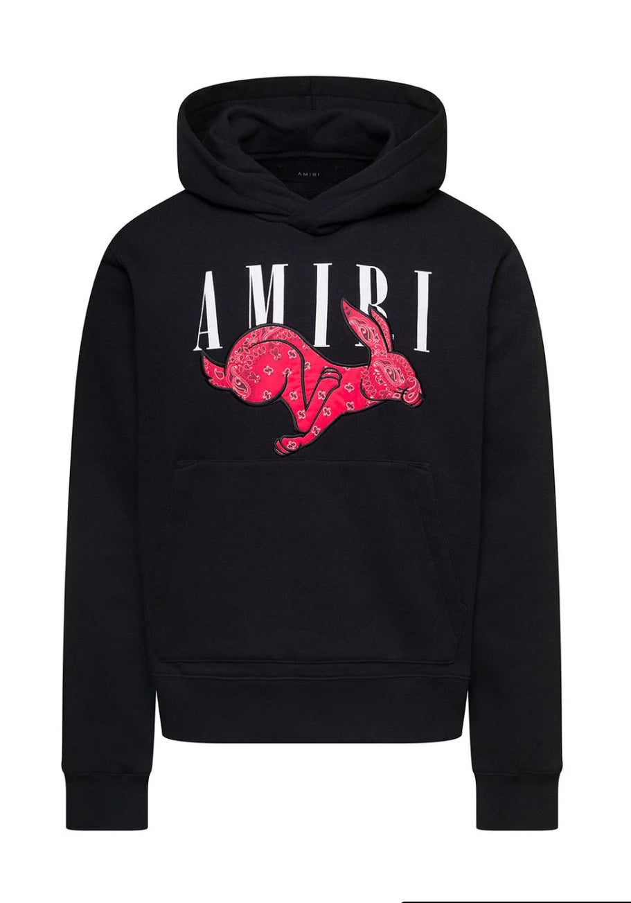 Amiri CNY Rabbit Logo Hoodie
