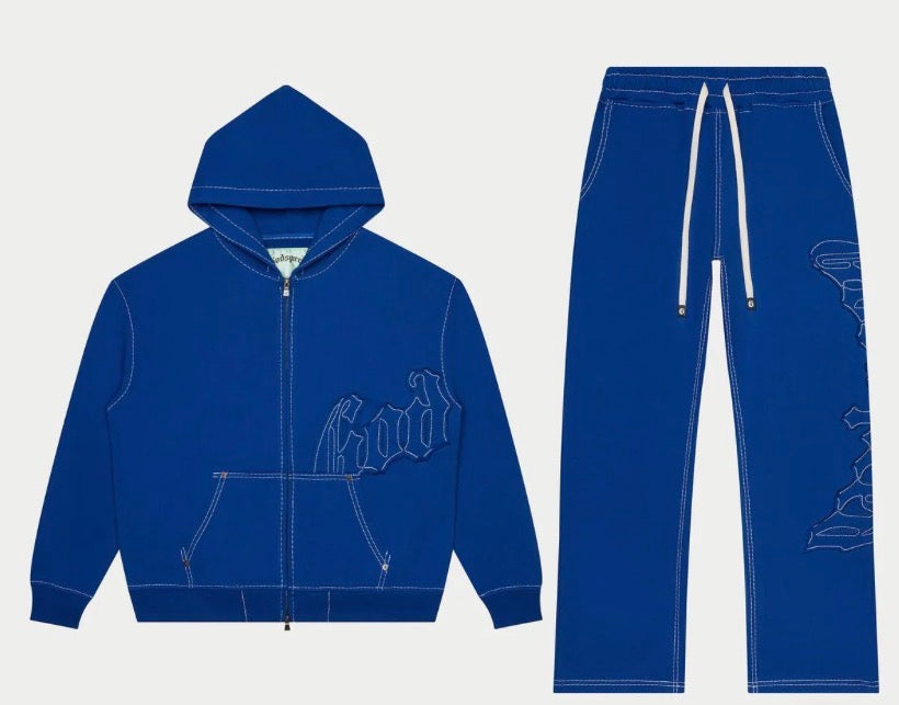 Godspeed OG Logo Stitched Set Blue