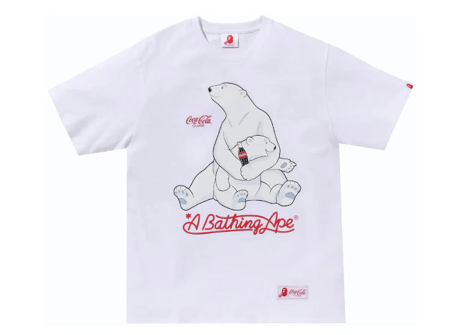 Bape x Coca-Cola Polar Bear Tee