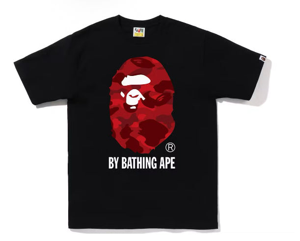 Bape Color Camo By Bathing Ape Tee (Black/Red) FW22