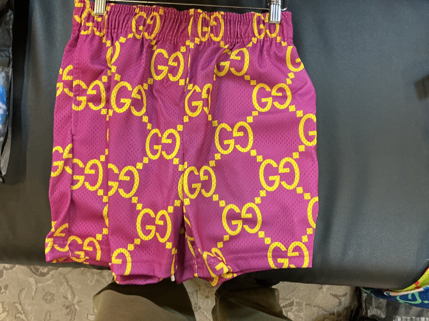 Bravest Studio Shorts Purple/Yellow