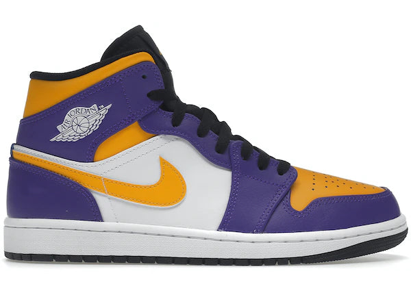 Jordan 1 Mid Lakers