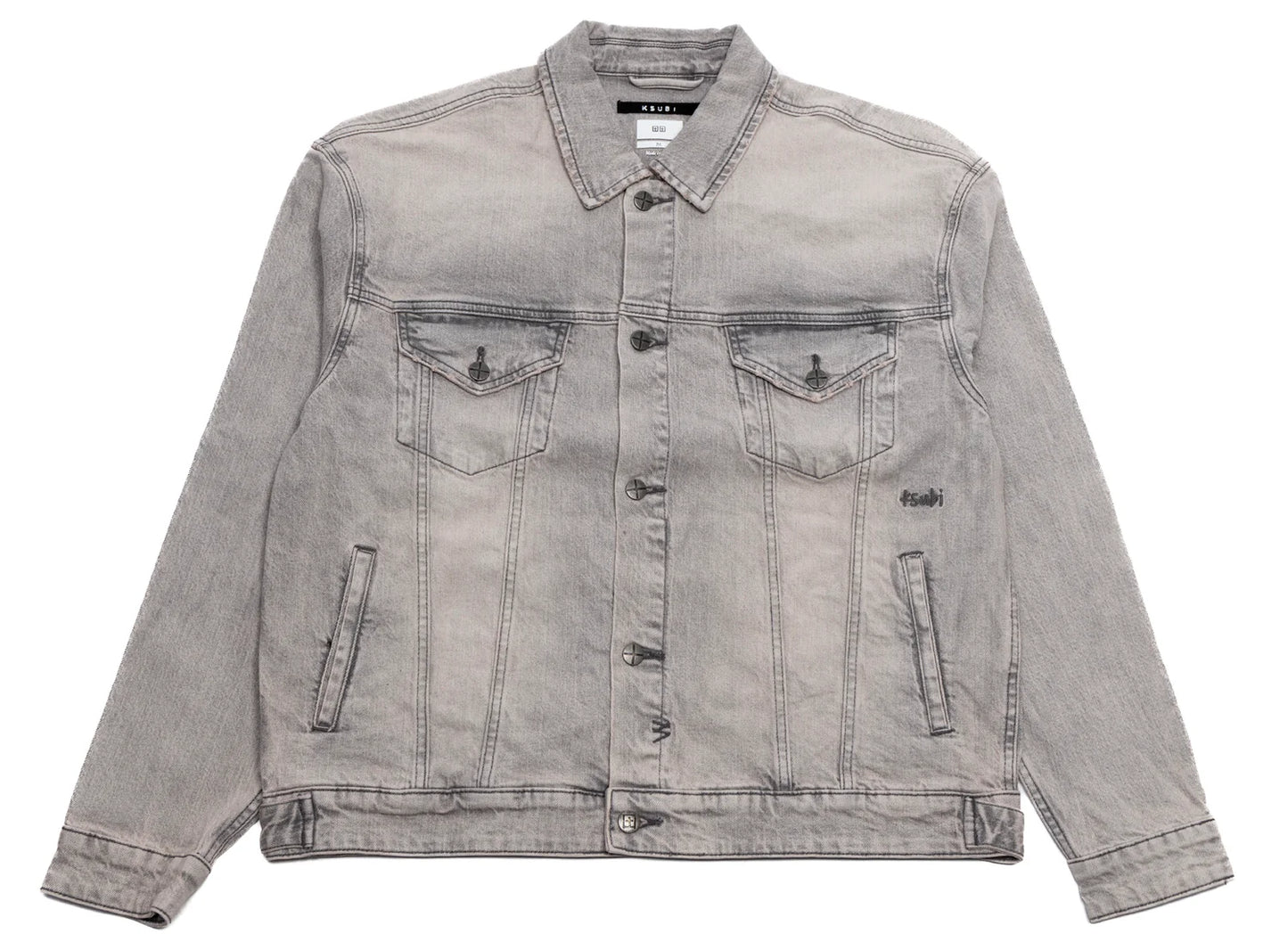 Ksubi Denim Jacket Grey