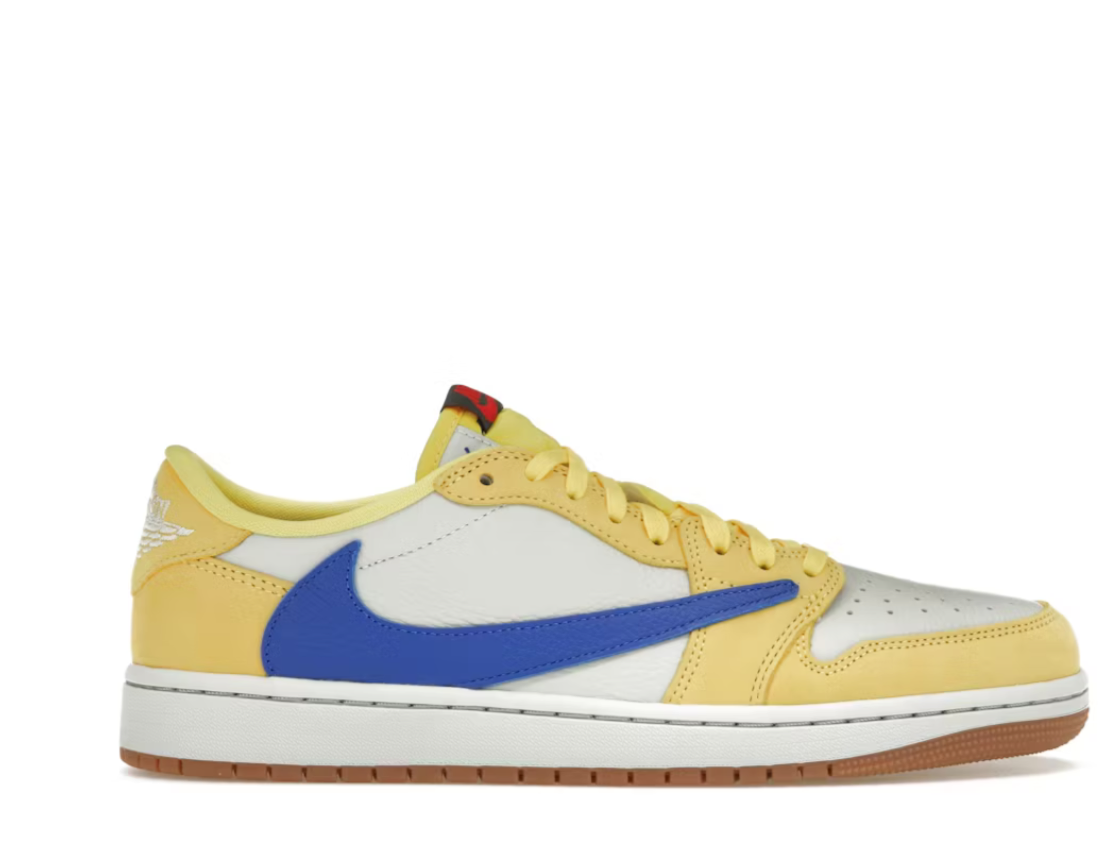 Jordan 1 low retro og Travis Scott canary