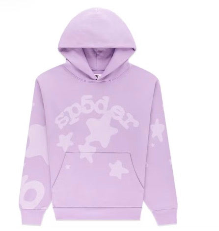Sp5der Açaí Beluga V2 Hoodie