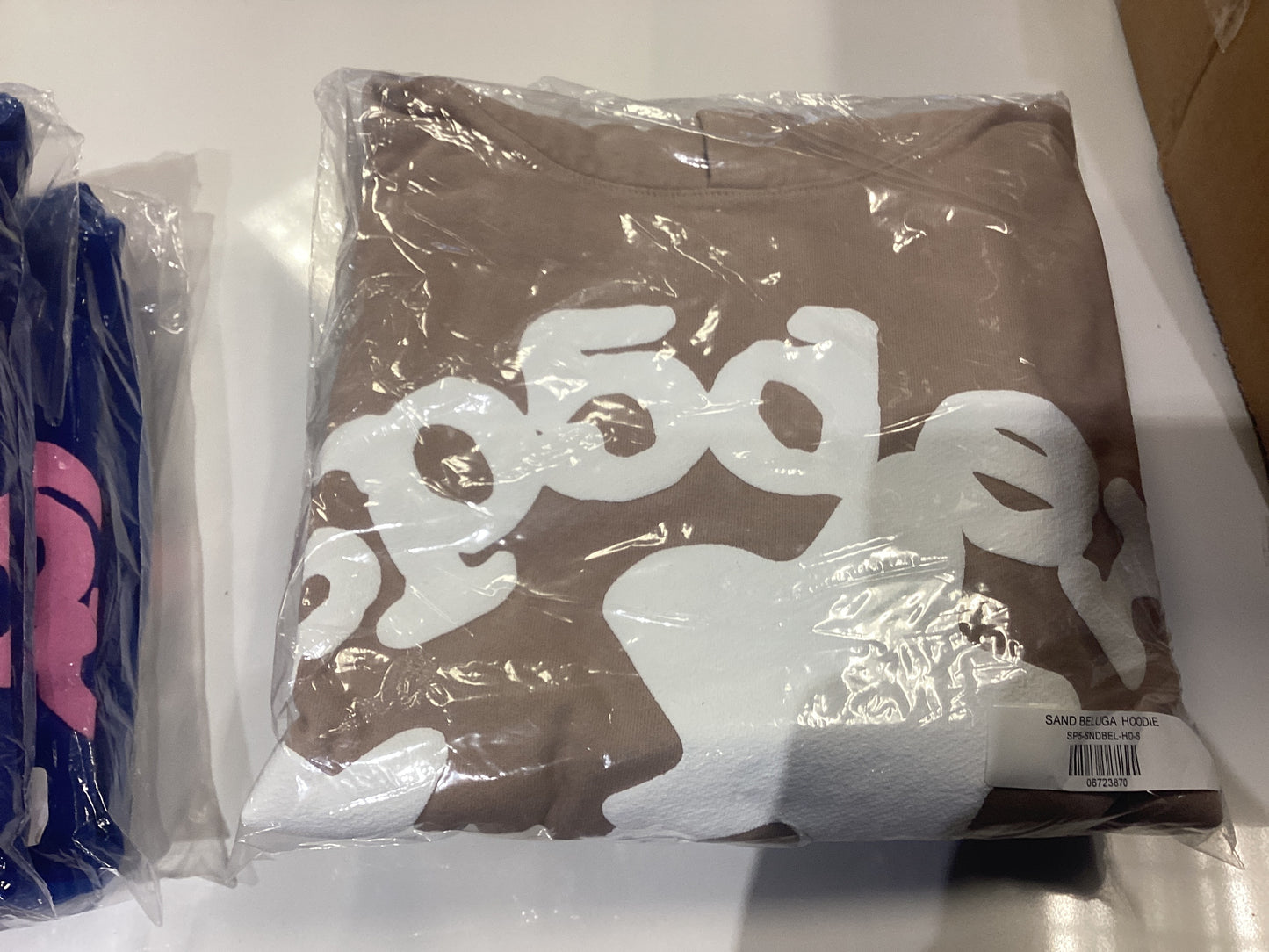 Sp5der Sand hoodie