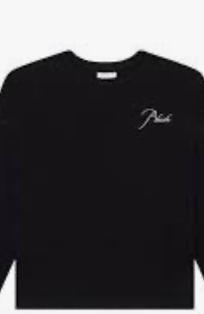 Rhude Classique Raglan Black Tee
