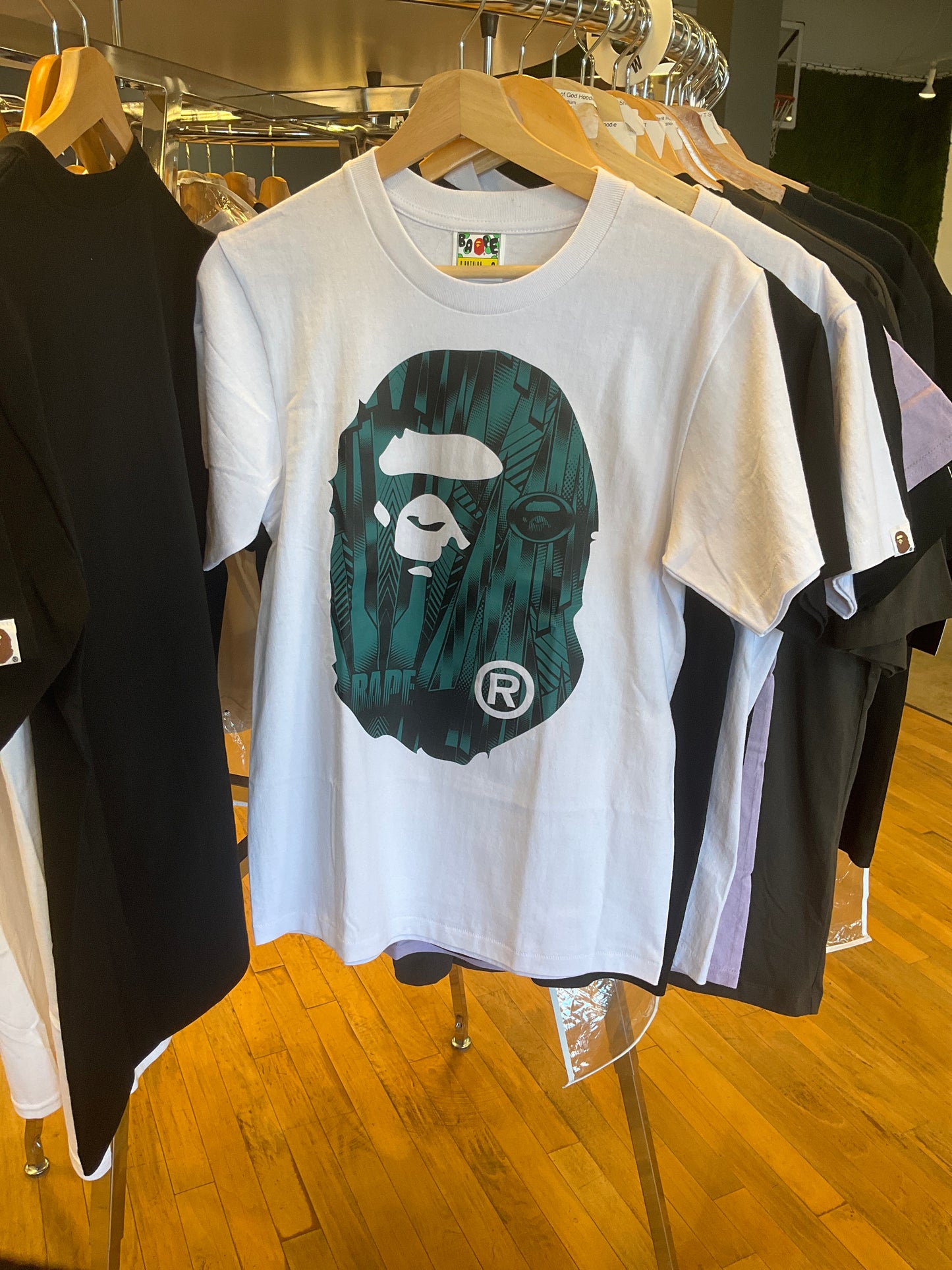 Bape Tee Dark Green