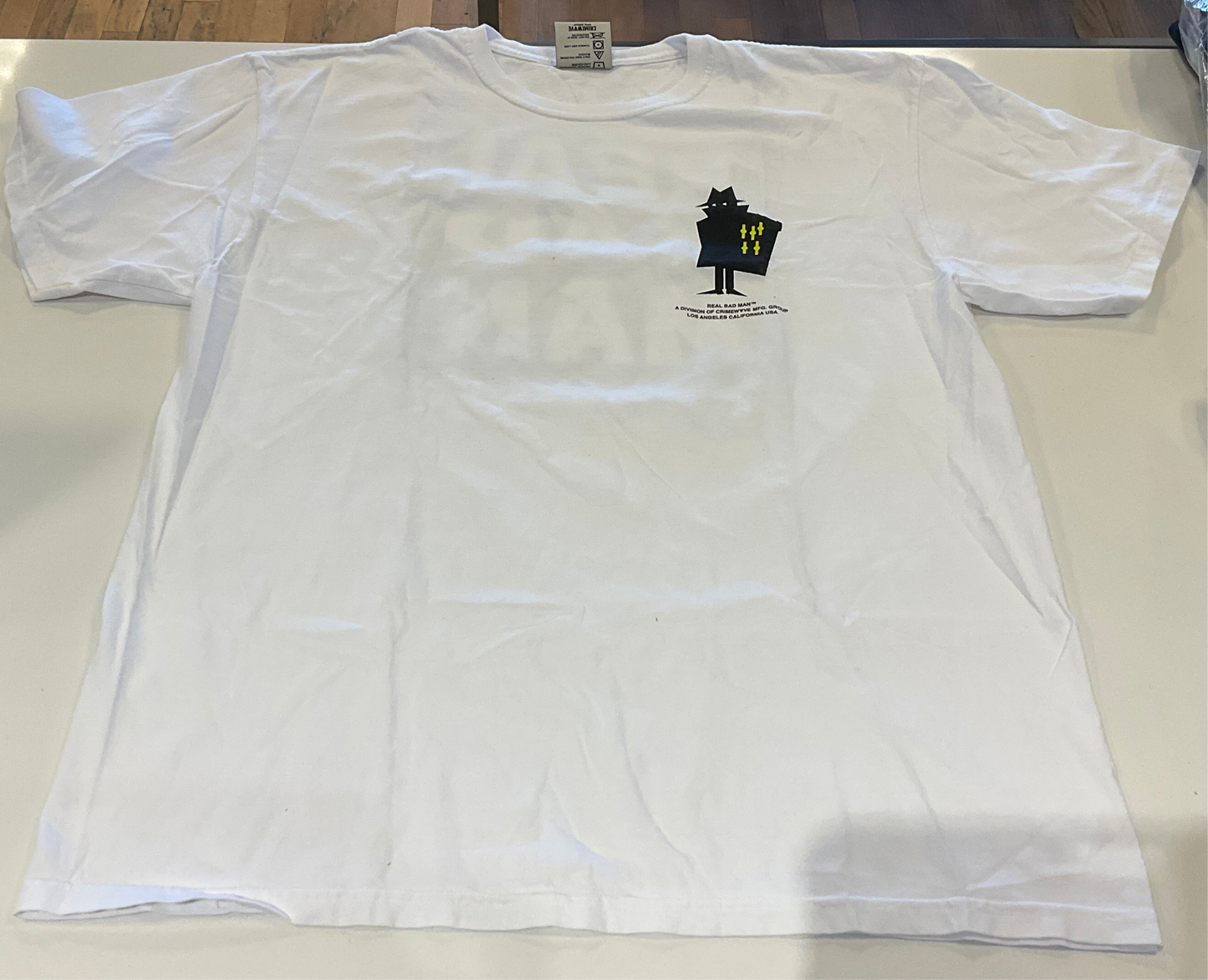 Real Bad Man Classic Tee White