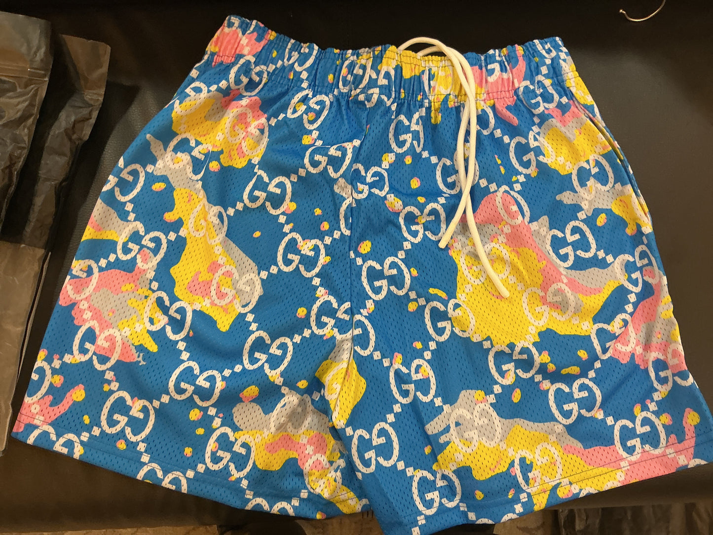 Bravest Studio Shorts Blue/Yellow/Pink