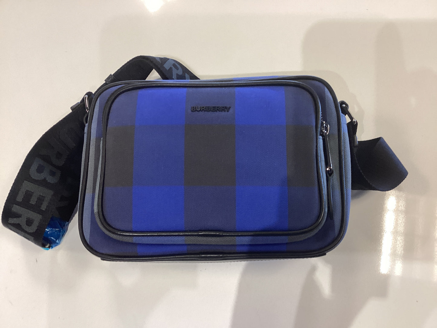 Burberry bag black/blue