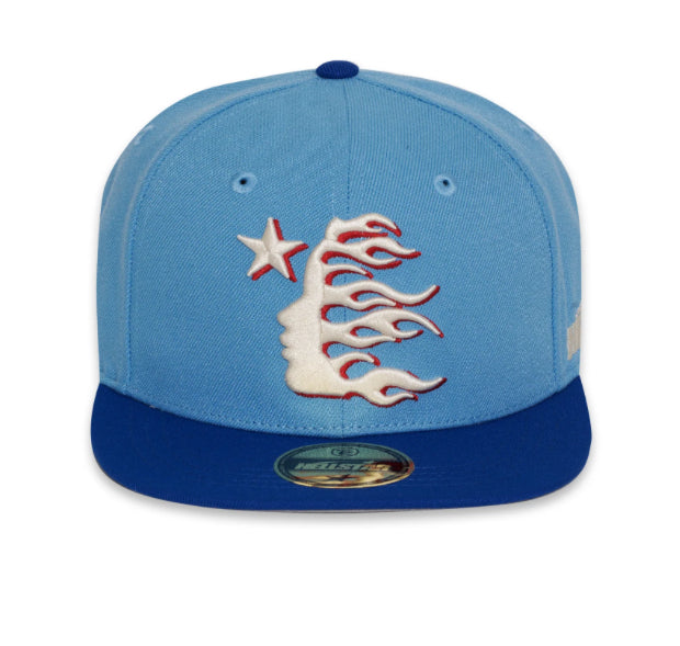 Hellstar Fitted Hat Baby/Royal Blue