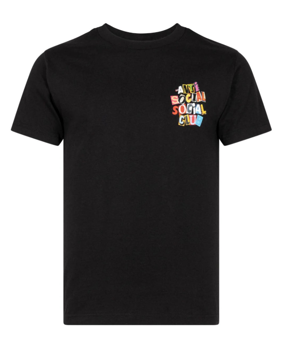 Anti Social Social Club Tee Torn Pages Of Our Story