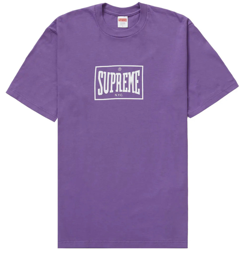 Supreme Warm Up Tee (Purple)