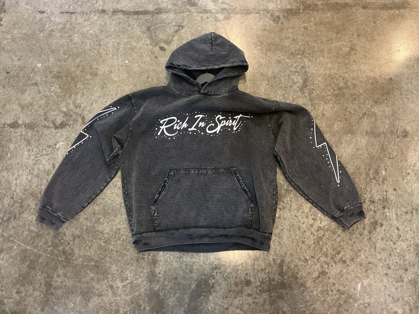 Ris charcoal hoodie