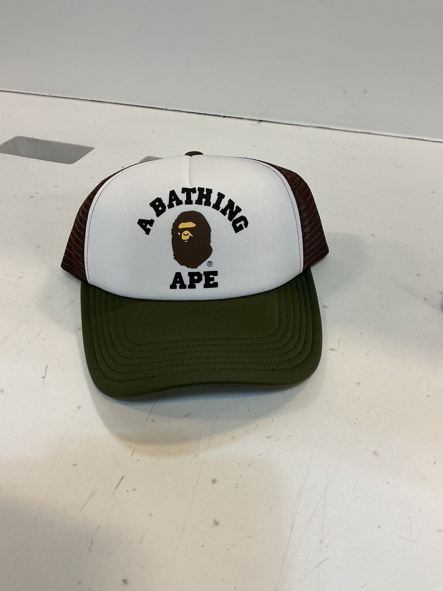 Bape College Mesh Cap