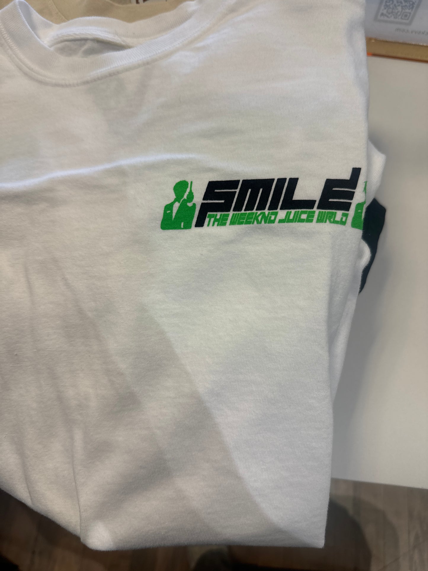 Vlone smile green and white tee *SALE*