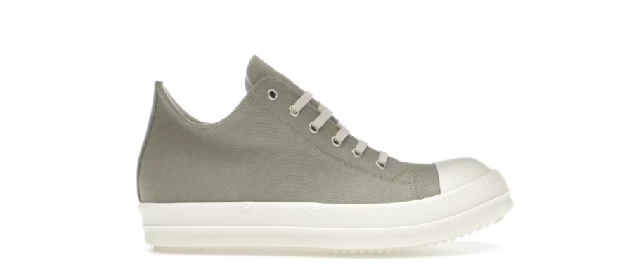 Rick Owen’s DRKSHDW Low Sneaks Dirty Pearl