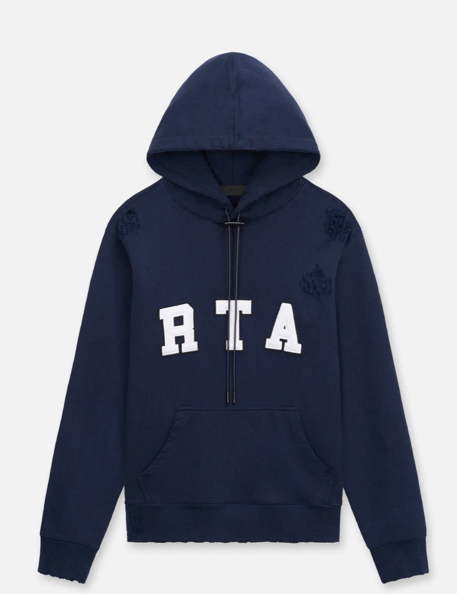 RTA Markus Navy Collegiate Hoodie