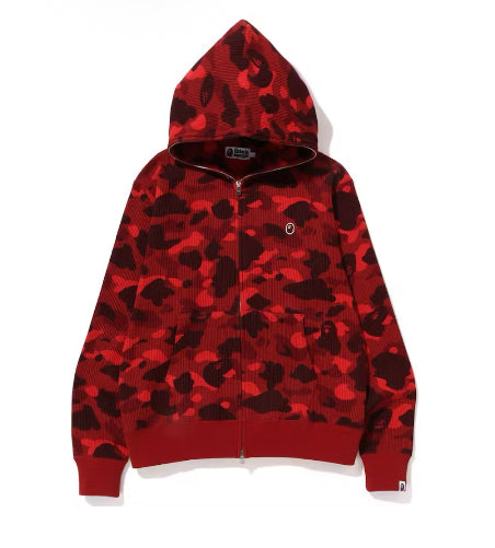 BAPE Camo Thermal Full Zip Hoodie