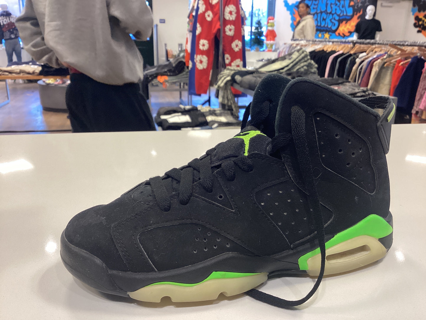 Air Jordan 6 retro gs electric green
