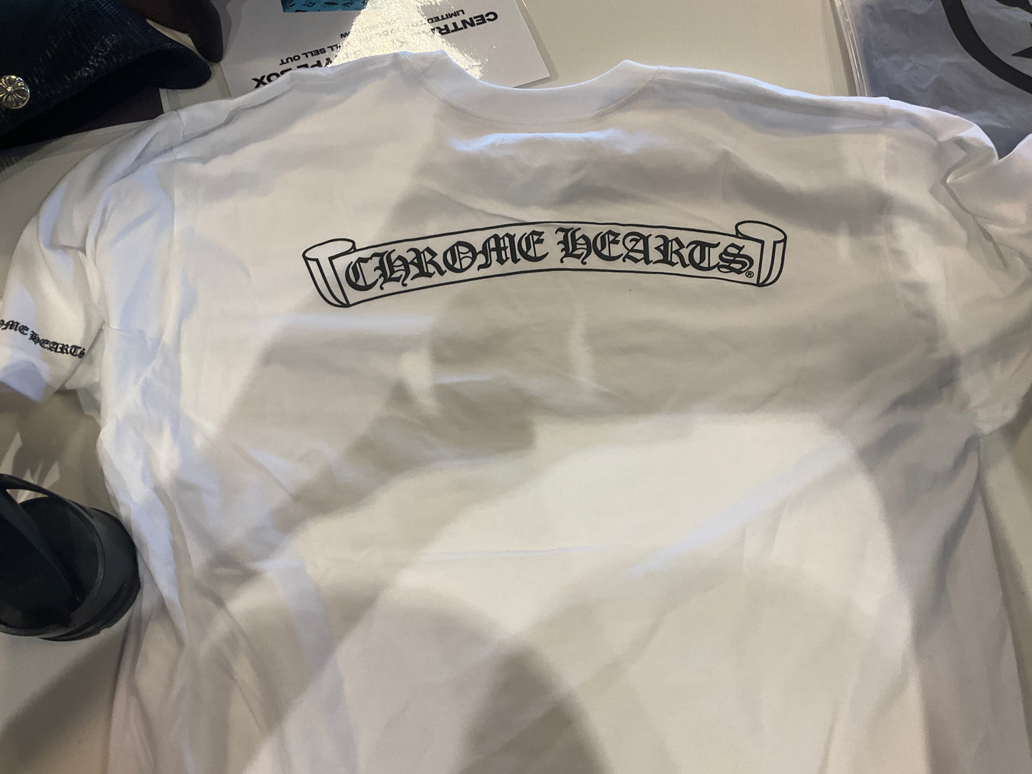 Chromeheart tee white/black