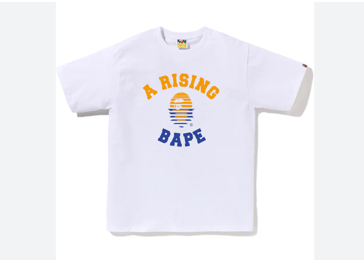 A Rising Bape Tee White