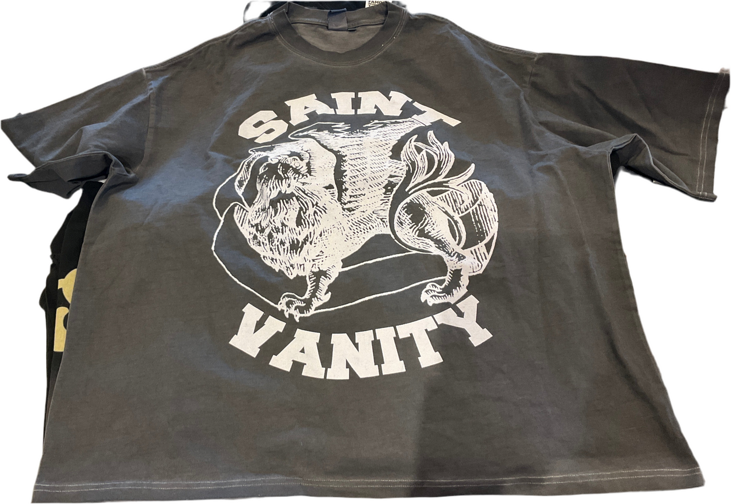 Saint Vanity Grey Griffin Tee