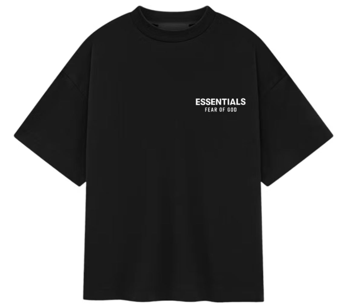 Fear Of God Essentials Crewneck Tee Black (FW24)