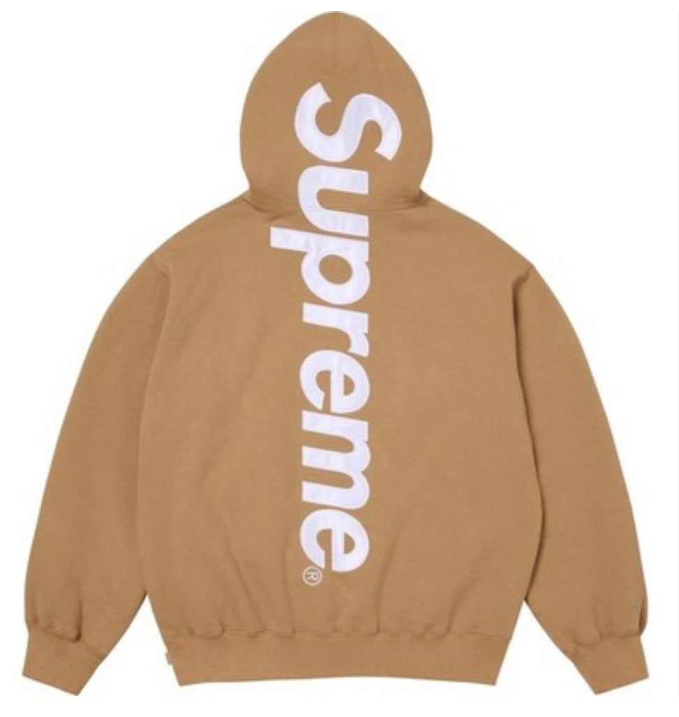 Supreme Appliqué Hooded Sweatshirt Light Tan