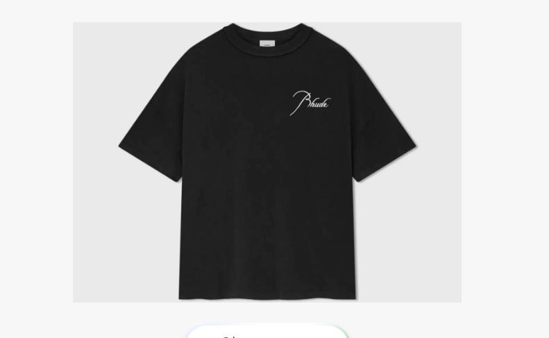 Rhude Reverse Tee Vintage ‘Black’