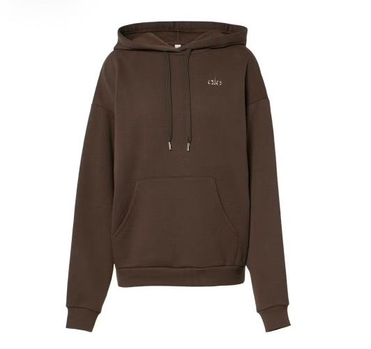 Alo Yoga Accolade Hoodie Brown