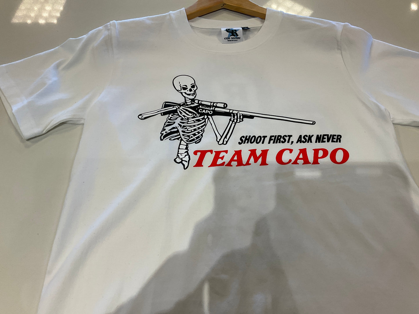 Capo Regime Team Capo White Tee