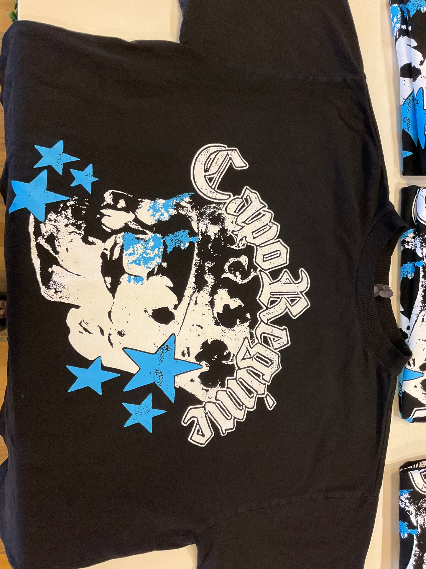 Black Capo Regime T-Shirt (Blue)