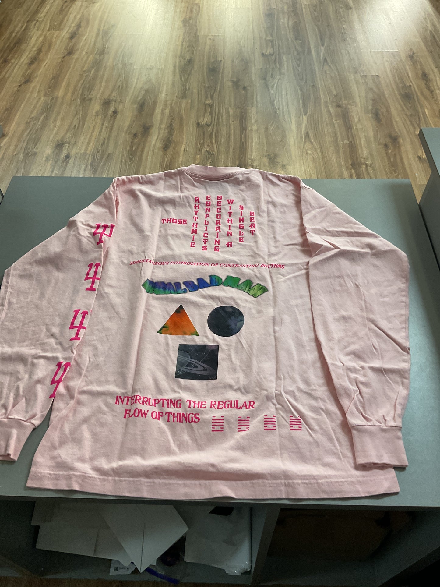 Real Bad Man Longsleeve- Pink