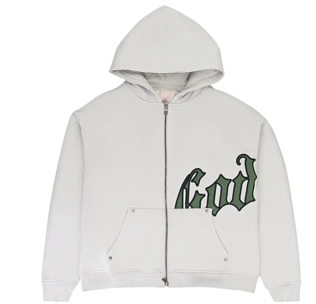Godspeed OG Logo Hoodie Stone/Green