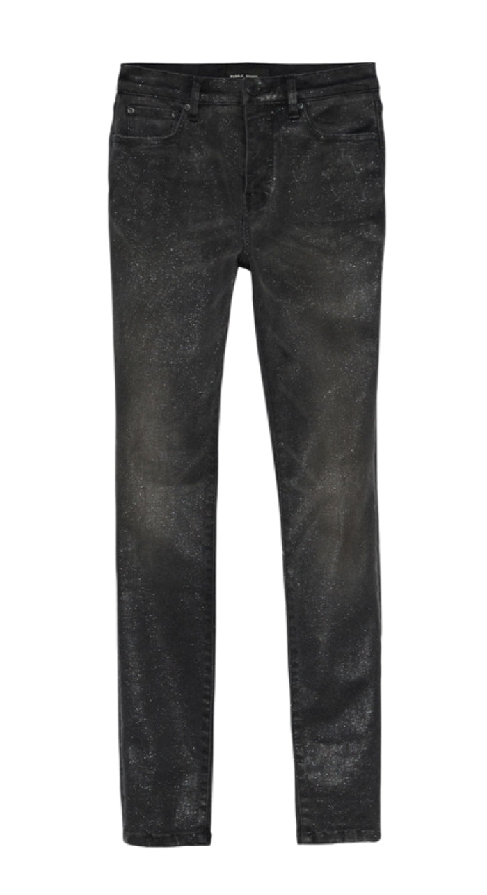 Purple Denim Black Galaxy Jean